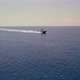 Drone Aerial Footage of Speedboat in the Blue Turquiose Mediterranean Sea in Cyprus Summer - VideoHive Item for Sale