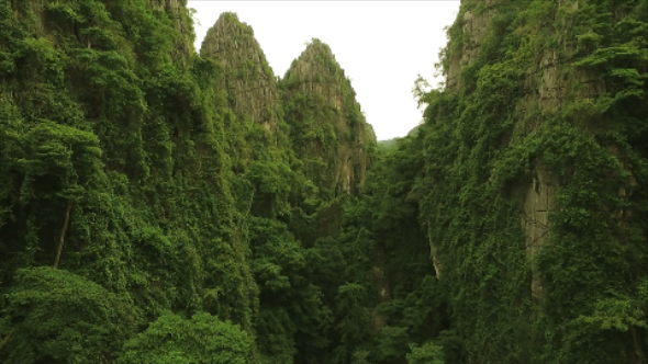 Aerial Limestone Mountain Karst 21