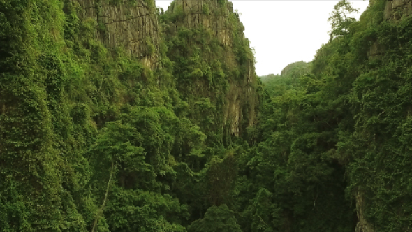 Aerial Limestone Mountain Karst 22