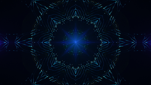 Vj Dark Kaleidoscope