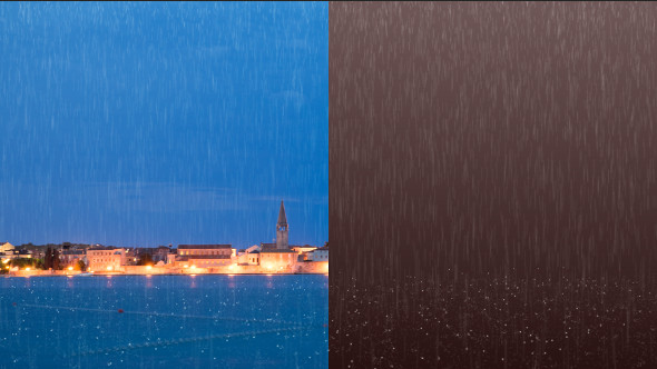 Two Types Rain In 4K alt
