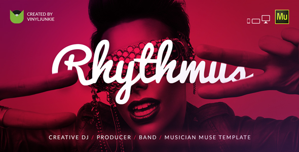 Rhythmus – Creative DJ / Producer / Musician Site Muse Template