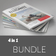 Bundle 4 in 1 | Vol.4 - GraphicRiver Item for Sale