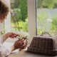 Adult Woman Looking Out the Window - VideoHive Item for Sale