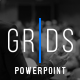 Grids-Minimal Powerpoint Template - GraphicRiver Item for Sale