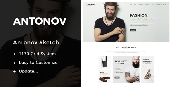 Antonov - Fashion Sketch Template