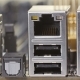 Back Plate Of Server Mainboard With Different Sockets  Background - VideoHive Item for Sale