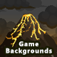 4 Mountain Pixel Game Backgrounds - Parallax and Stackable - GraphicRiver Item for Sale
