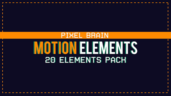 20 Motion Graphic Shape Elements