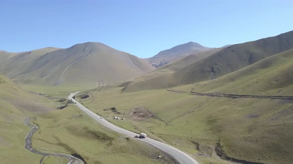 Road in the mountains