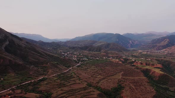 Gunib Village in Dagestan