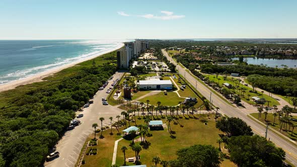 Aerial Video The National Navy Seal Museum Vero Beach Fl