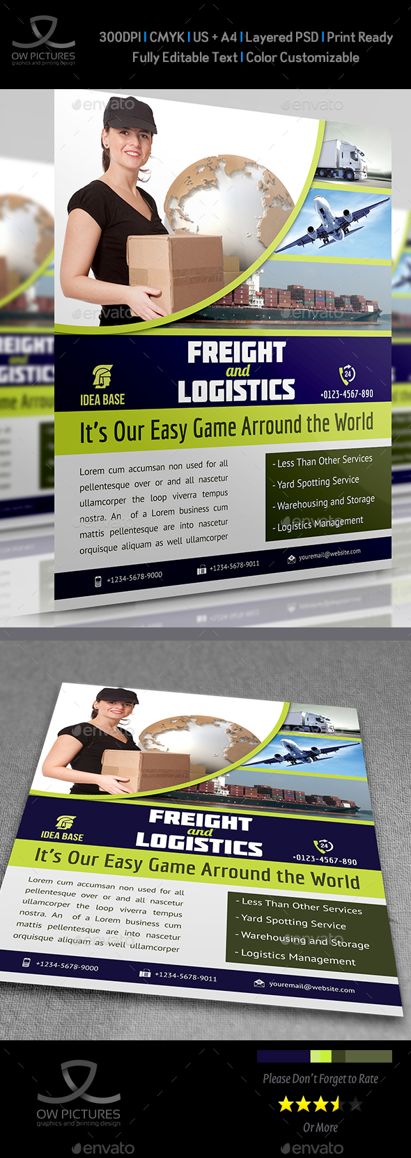 Freight / Shipment Services Flyer Vol.3
