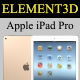 Element3D - iPad Pro - 3DOcean Item for Sale
