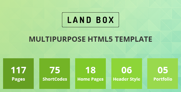 Landbox - Multipurpose Responsive HTML Template