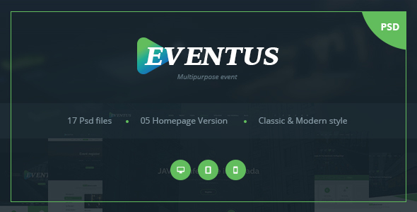 Eventus - Multipurpose Event PSD Templates