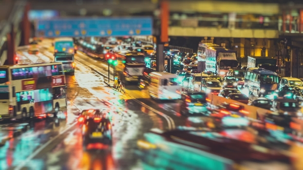 Traffic At Night alt