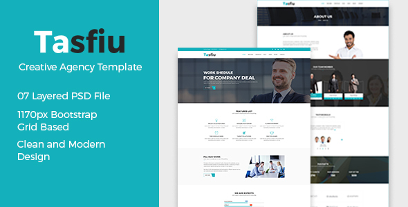 Tasfiu - Corporate PSD Template