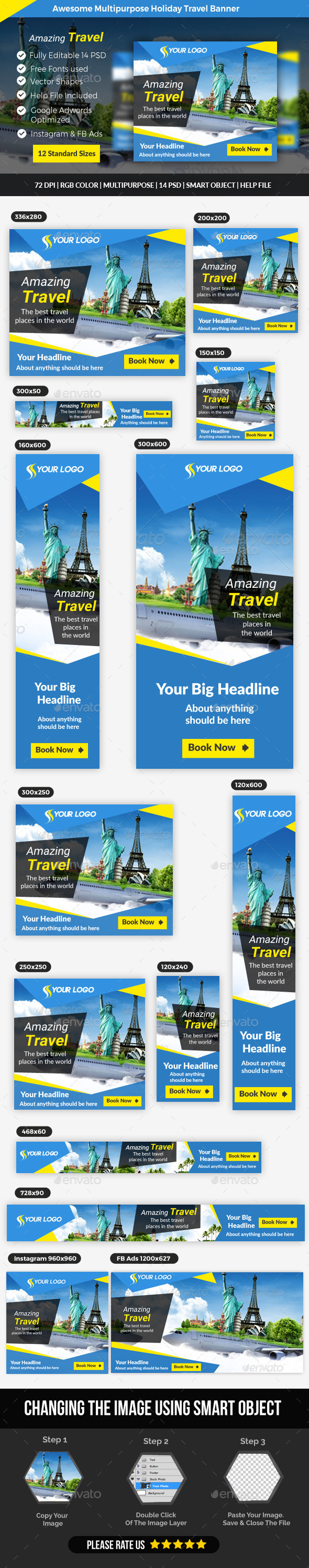 Hotel Banners Graphics Designs Templates From Graphicriver