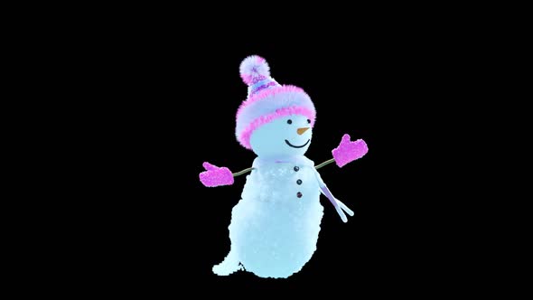 Snowman Dancing HD alt