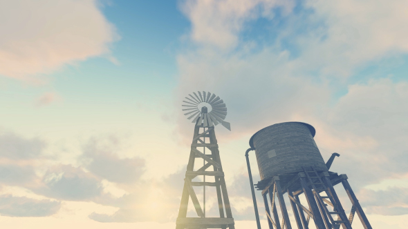 Windmill - Water Tower - Farm