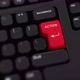 Action button on keyboard. A finger presses Enter. Click Action. Realistic keyboard button. Close Up - VideoHive Item for Sale