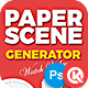 Paper Scene Generator - GraphicRiver Item for Sale