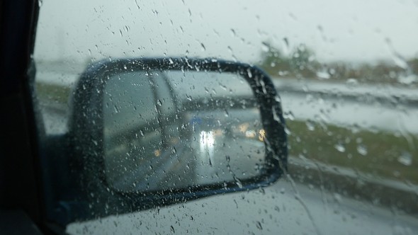 Driving on a Rainy Day