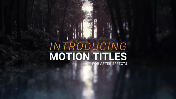 Motion Titles alt