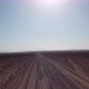 Gravel Road in Aerial Desert - VideoHive Item for Sale