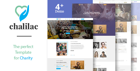 Chalilac - NGO Website Template Bootstrap HTML Version