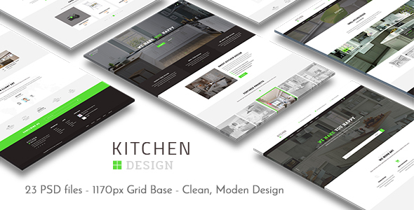 Kitchen - PSD Template