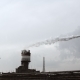 Power Station Smoking On Cloudy Sky - VideoHive Item for Sale