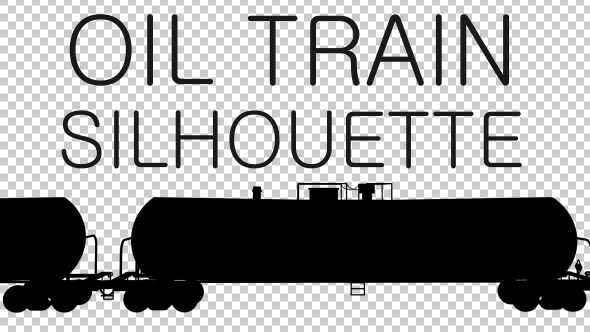 Cargo Railway Shipping Silhouette alt