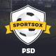 Sportsox | Sport Team Clubs PSD Template - ThemeForest Item for Sale