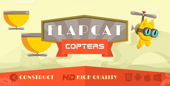 Game FlapCat Copters