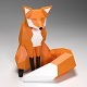 fox low poly style - 3DOcean Item for Sale