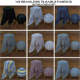 43 Seamless Tileable Fabric Shaders  - 3DOcean Item for Sale