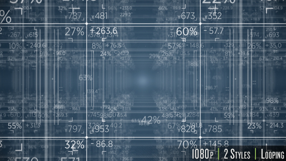 Grid Matrix of Numbers