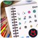 Hand Drawn Icons Pack v01 - VideoHive Item for Sale