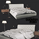 Bed Cattelan Italia Alexander - 3DOcean Item for Sale