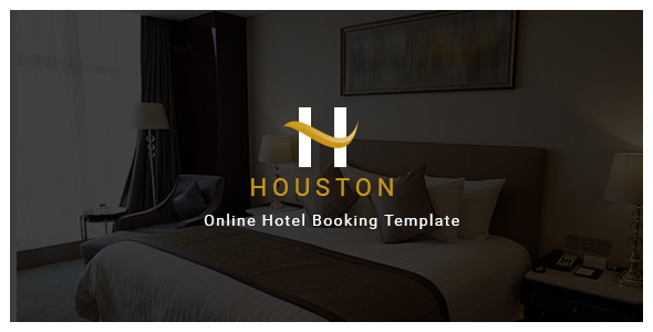 Houston - Online Hotel Booking Template