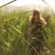 Girl Walking In a Field - VideoHive Item for Sale