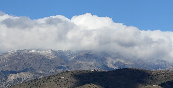 Mountain With Clouds 03