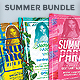 Summer Flyer Template Bundle - GraphicRiver Item for Sale