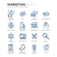Line Marketing Icons - GraphicRiver Item for Sale