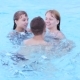 Happy Family Enjoying In Pool - VideoHive Item for Sale
