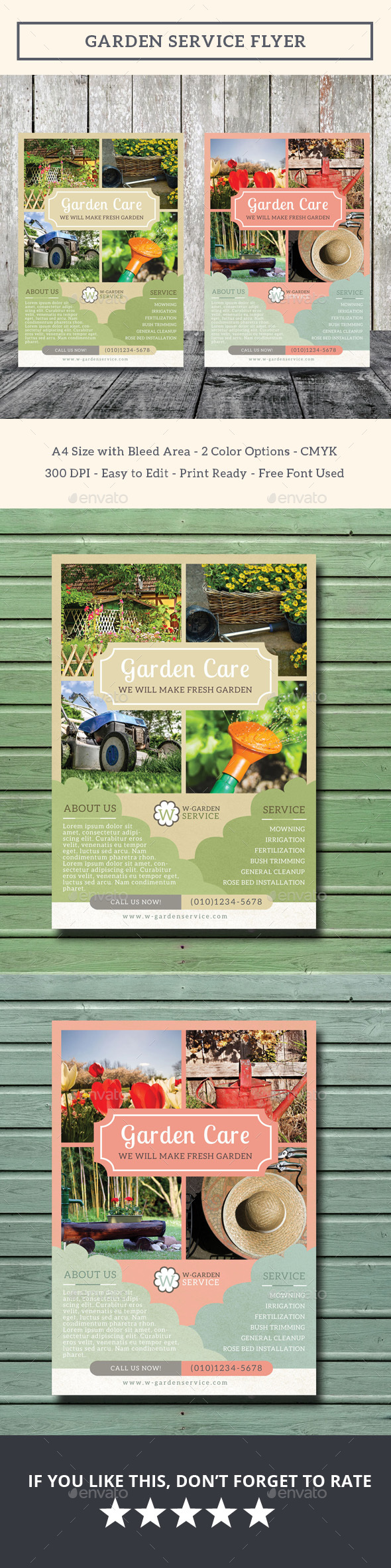 Garden Service Flyer