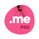 Me - Creative Portfolio & Resume / CV PSD Template - ThemeForest Item for Sale