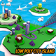 Low Poly City Island - 3DOcean Item for Sale